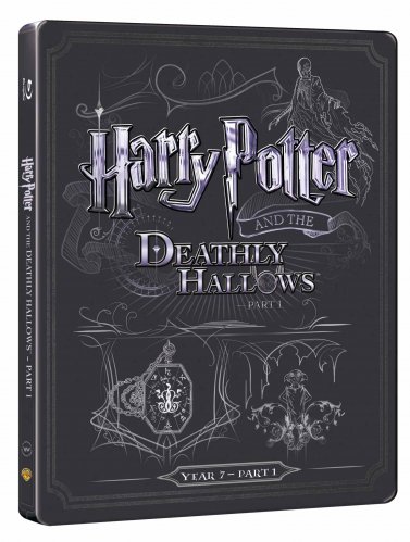 Harry Potter és a Halál ereklyéi 1. rész - Blu-ray + DVD - Steelbook