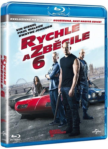részlet RYCHLE A ZBĚSILE 6 - Blu-ray