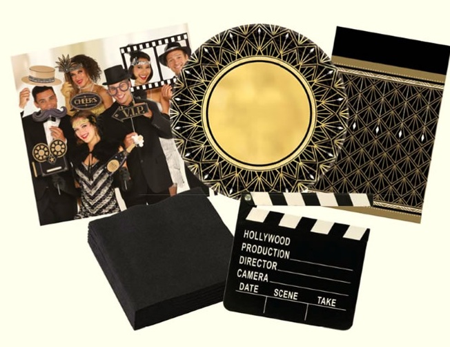 részlet Párty sada - Hollywood