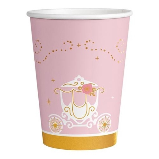 részlet Papírové kelímky - Princezna 250 ml, 8 ks