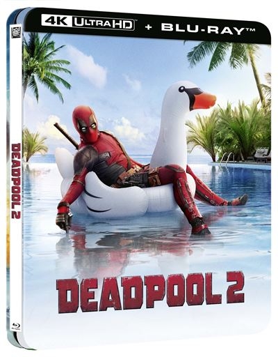 részlet Deadpool 2 - 4K Ultra HD Blu-ray Steelbook + lencsés mágnes