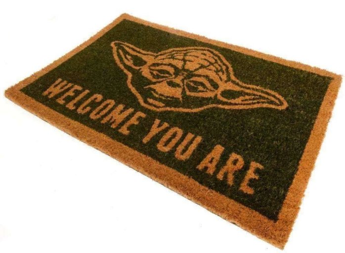 részlet Rohožka Star Wars - Yoda