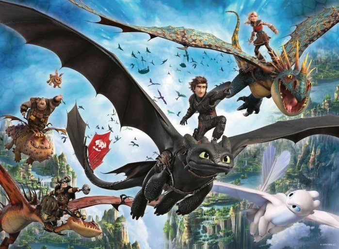 részlet Így neveld a sárkányodat 3. - Blu-ray 3D + 2D (2BD)