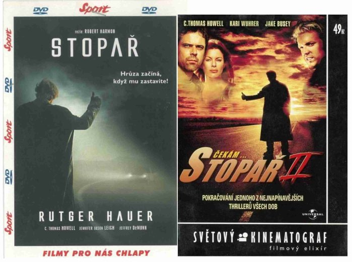 részlet Stopař 1+ 2 - 2DVD pošetka