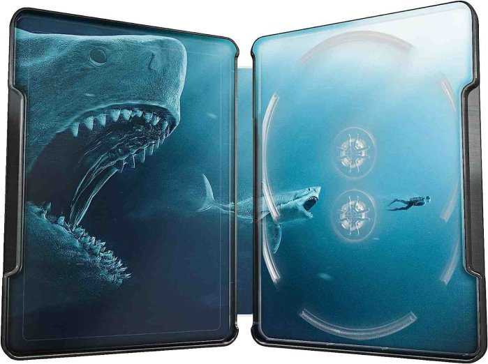 részlet Meg- Az Őscápa - 4K UHD Blu-ray Steelbook (Japán műalkotás)