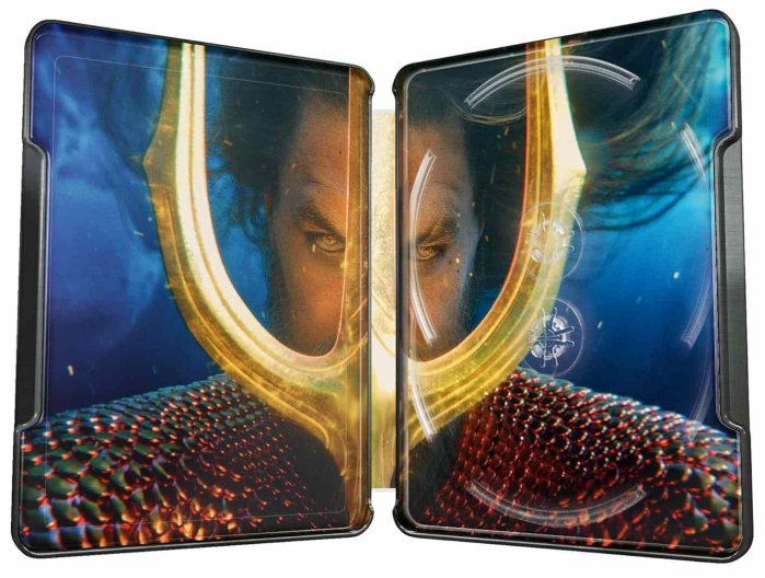 részlet Aquaman és az elveszett királyság - Blu-ray + DVD (Combo pack) Steelbook Ice
