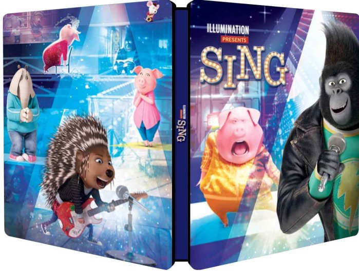 részlet  Énekelj! - Blu-ray Steelbook