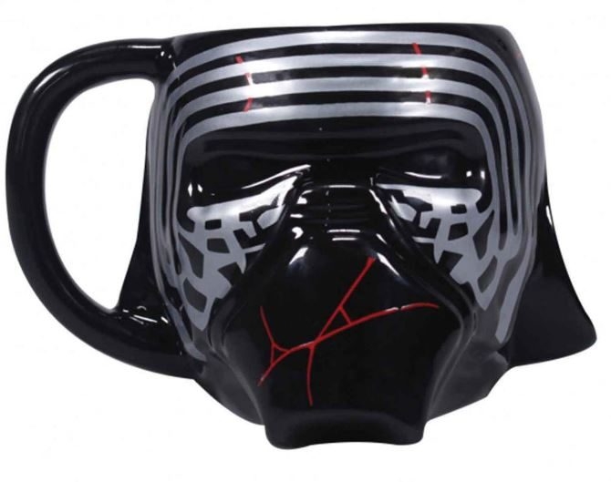 részlet Bögre - Star Wars IX - Kylo Ren- 3D