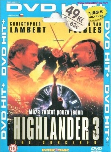 részlet Highlander 3 - DVD pošetka