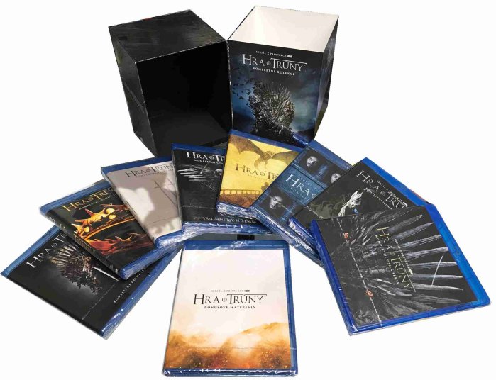 részlet Hra o trůny 1.- 8. série - Blu-ray 36BD