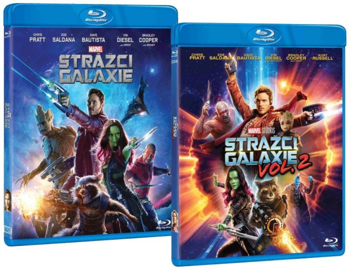 részlet Strážci Galaxie 1+2 kolekce - Blu-ray (2BD)