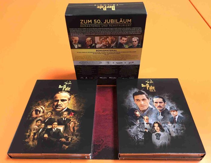 részlet Kmotr trilogie - edice k 50. výročí - 4K Ultra HD + Blu-ray (9BD) Digipack