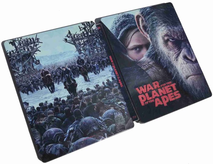 részlet A majmok bolygója: Háború - 4K Ultra HD Blu-ray + Blu-ray Steelbook