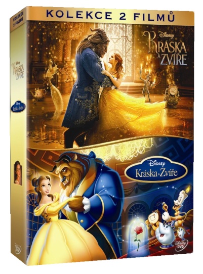 részlet A szépség és a Szörnyeteg - Disney-gyűjtemény (élőszereplős + rajzfilm) (2 DVD)