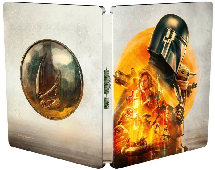 részlet Star Wars: A mandalóri és Grogu - 4K UHD Blu-ray + Blu-ray Steelbook