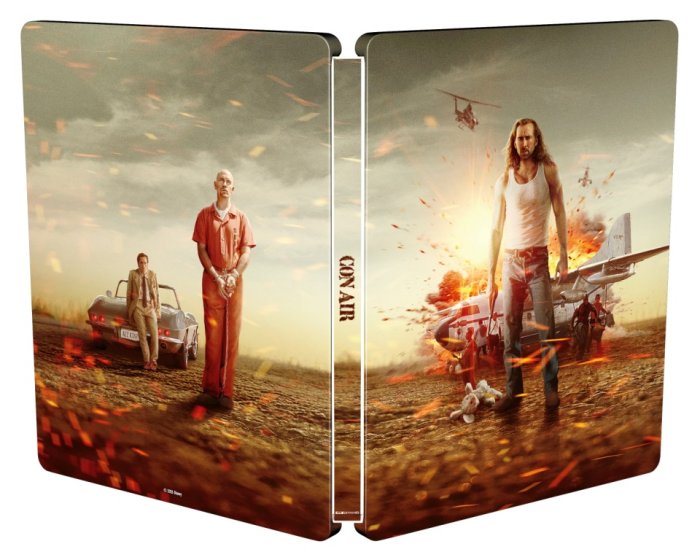 részlet Con Air - A fegyencjárat - 4K UHD + Blu-ray Limited Edition Steelbook 2BD