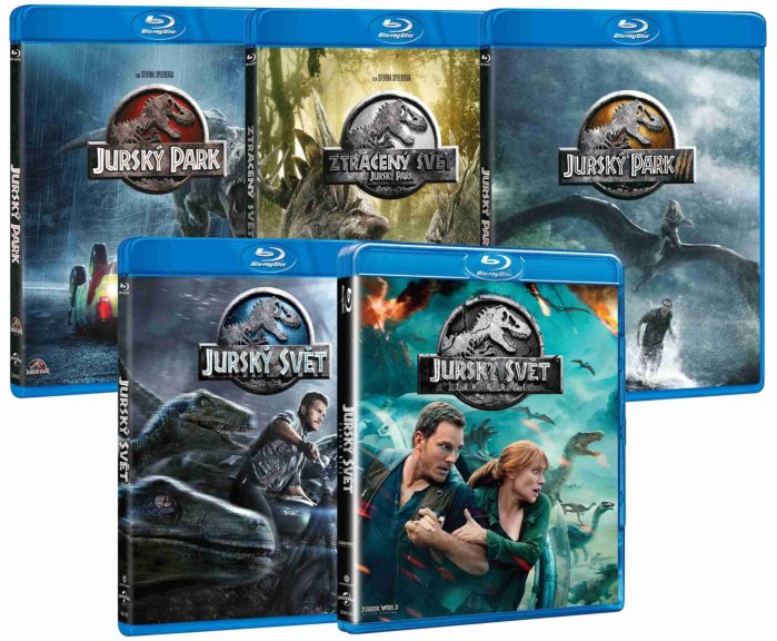 részlet Jurský park 1-5 kolekce - Blu-ray 5BD