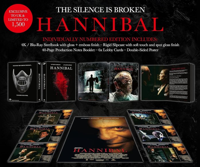 részlet Hannibal - 4K UHD BD + Blu-ray Collector's Edition Steelbook