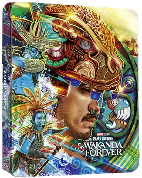részlet Fekete Párduc: Vakanda, légy áldott! - 4K UHD BD + BD Steelbook (Talokan)