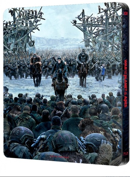 részlet A majmok bolygója: Háború - 4K Ultra HD Blu-ray + Blu-ray Steelbook