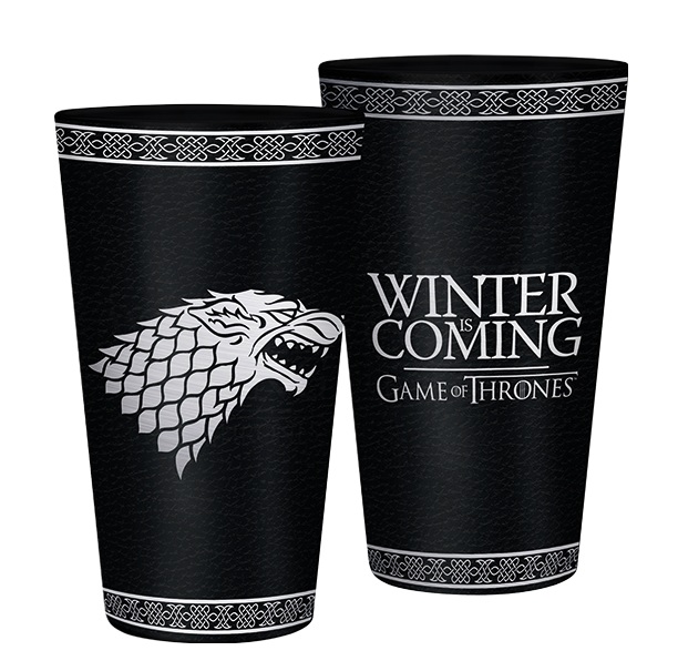 részlet Sklenice Game of Thrones - Stark 400 ml