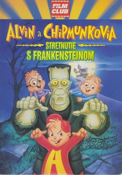 részlet Alvin a Chipmunkové: Setkání s Frankensteinem - DVD pošetka