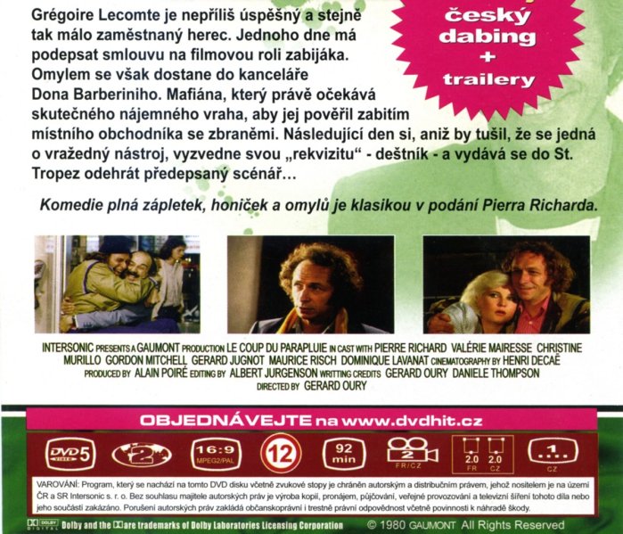 részlet Rána deštníkem - DVD pošetka
