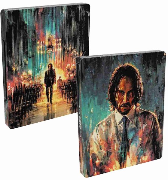 részlet John Wick: 4. felvonás - 4K Ultra HD + Blu-ray Steelbook (painted)