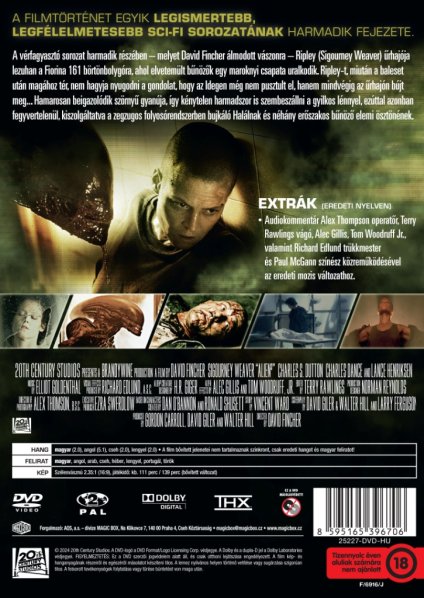 részlet Alien 3. - A végső megoldás: Halál - DVD