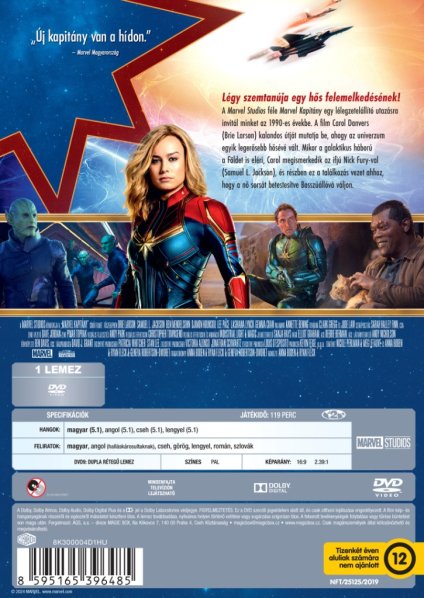 részlet Marvel Kapitány - DVD
