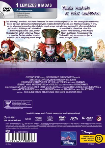 részlet Alice Csodaországban - DVD