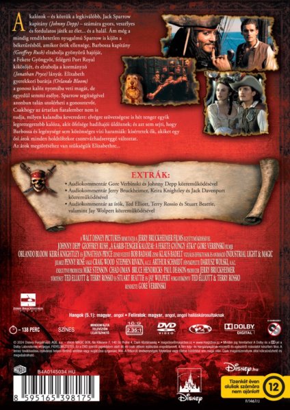 részlet A Karib-tenger kalózai: A Fekete Gyöngy átka - DVD