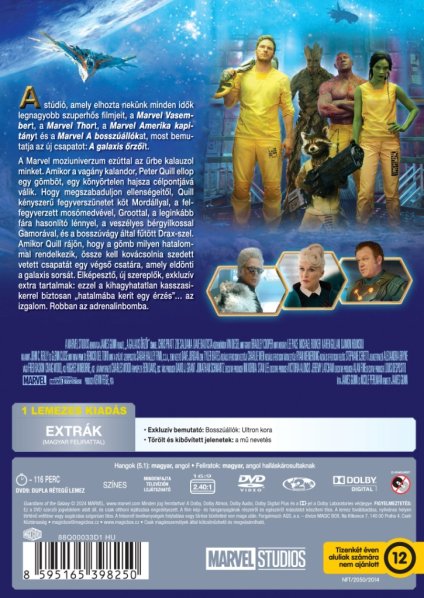 részlet A galaxis őrzői - DVD