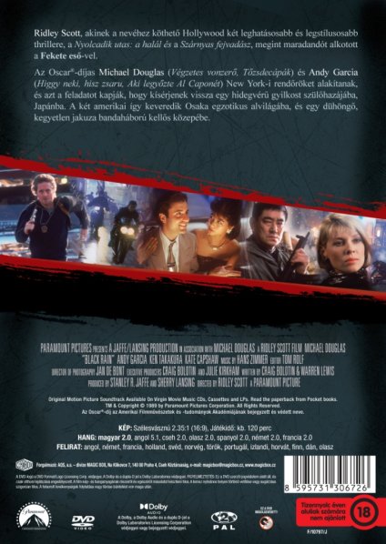 részlet Fekete eső - DVD