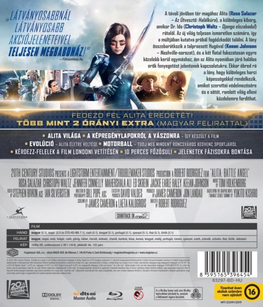 részlet Alita: A harc angyala - Blu-ray