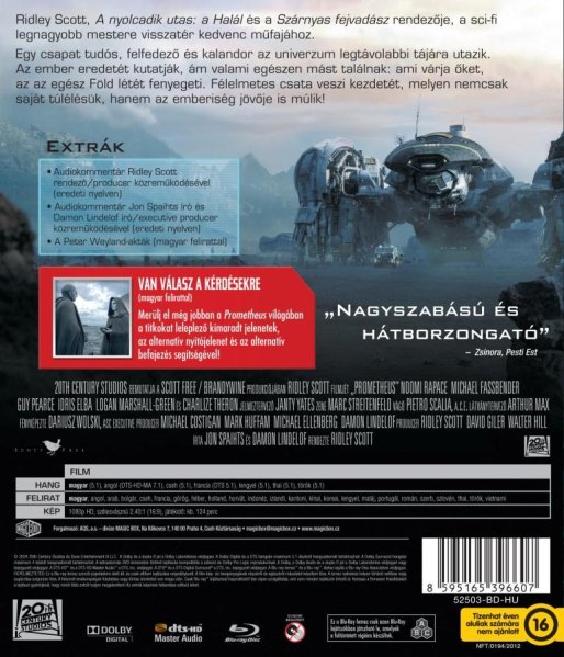részlet Prometheus: The Weyland Files - Blu-ray