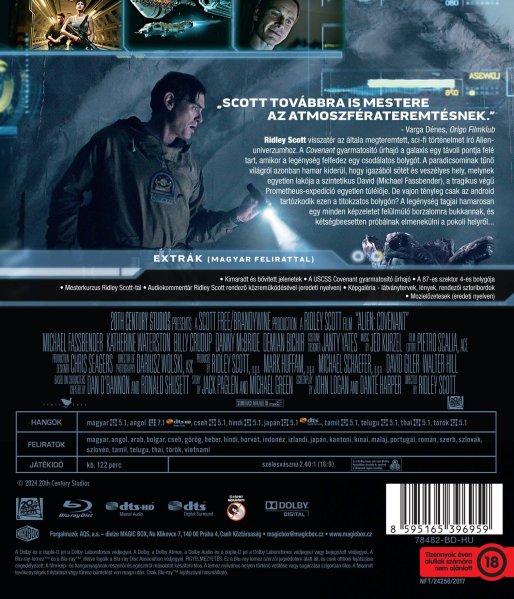 részlet Alien: Covenant - Blu-ray