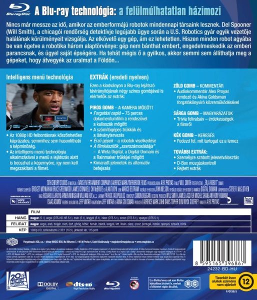 részlet Én, a robot - Blu-ray