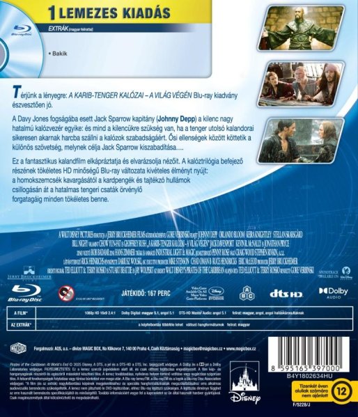 részlet A Karib-tenger kalózai: A világ végén - Blu-ray (Magyar csomagolás)