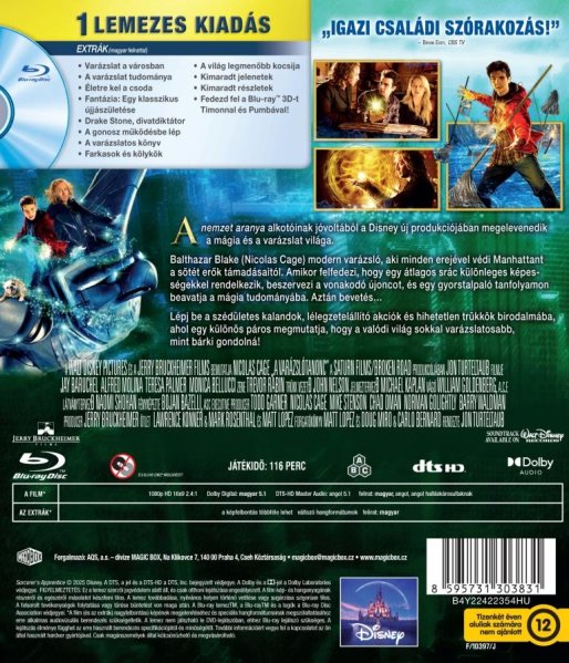 részlet A varázslótanonc - Blu-ray (HU)
