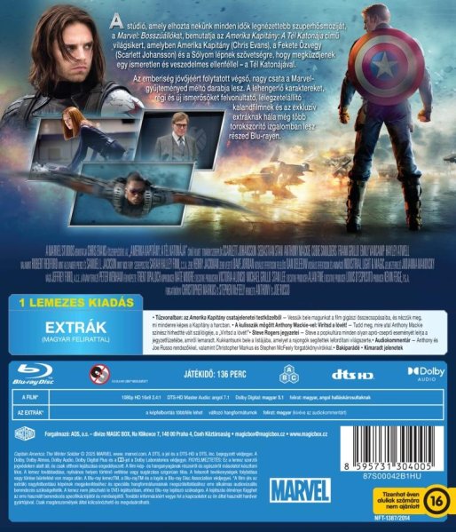 részlet Amerika Kapitány: A tél katonája - Blu-ray (HU)