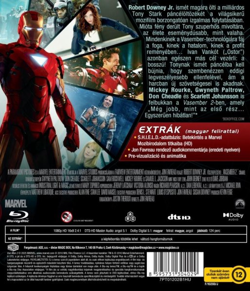 részlet Iron Man - A vasember 2. - Blu-ray