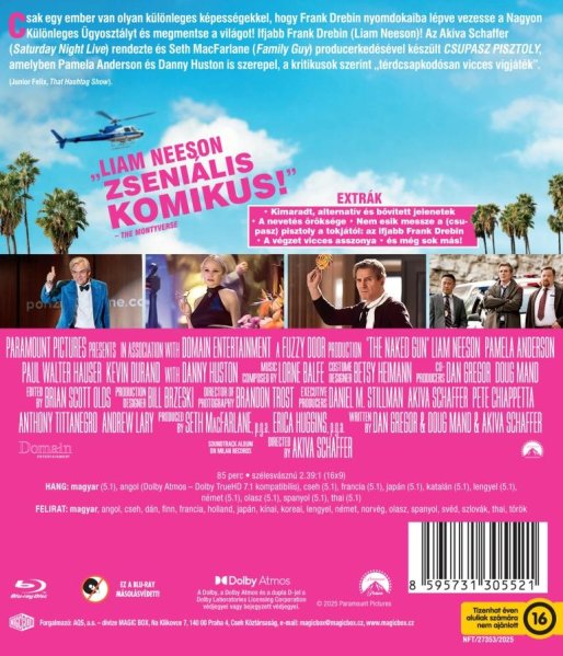 részlet Csupasz pisztoly (2025) - Blu-ray