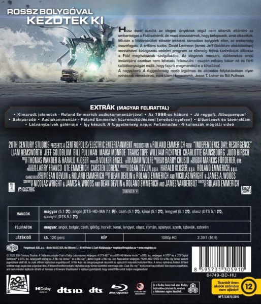 részlet A függetlenség napja - Feltámadás - Blu-ray