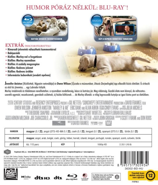 részlet Marley meg én - Blu-ray