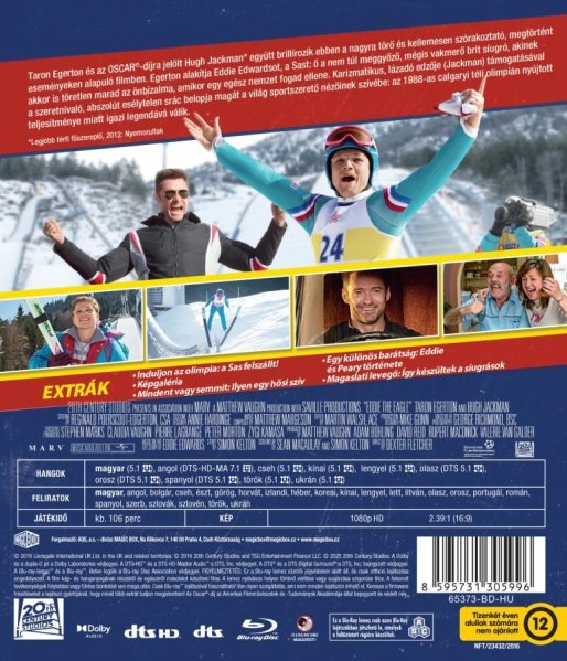 részlet Eddie, a sas - Blu-ray