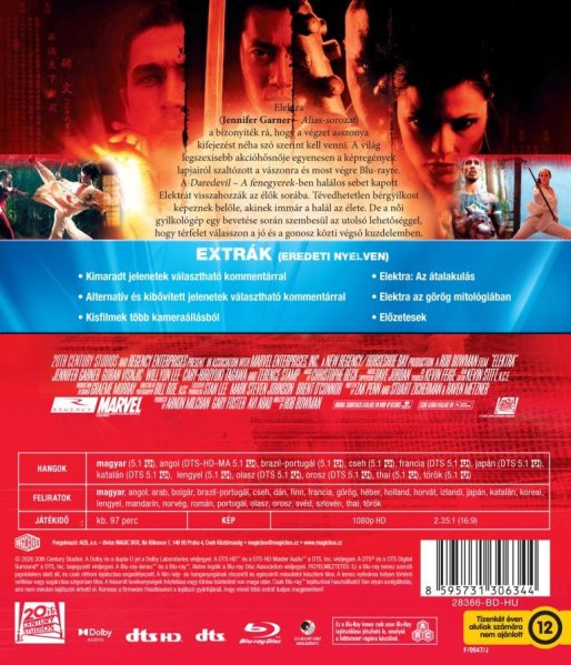 részlet Elektra - Blu-ray