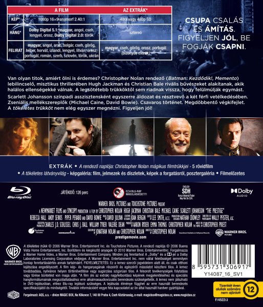 részlet A tökéletes trükk - Blu-ray