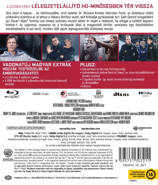 részlet A szökevény - Blu-ray