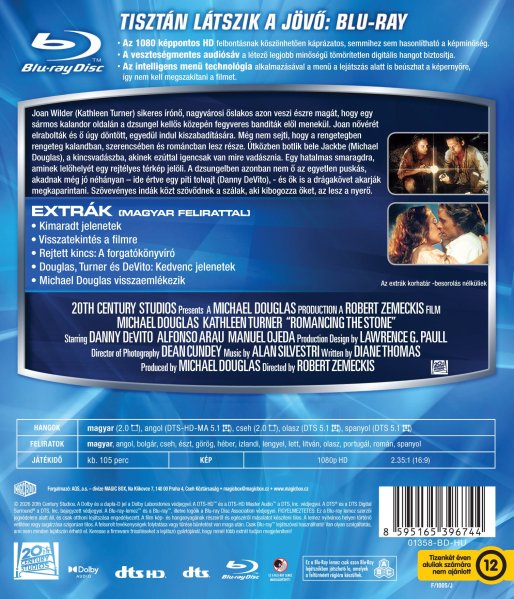 részlet A smaragd románca - Blu-ray
